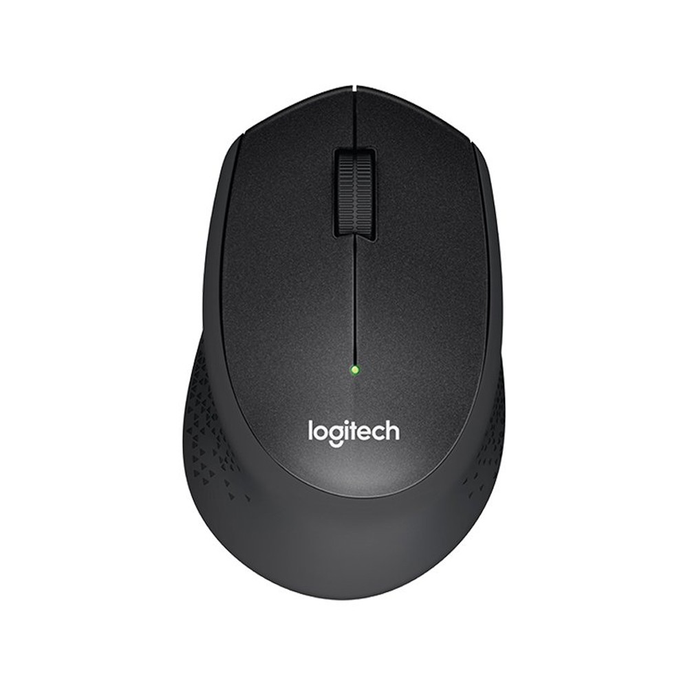 เมาส์ไร้สาย Logitech Wireless Mouse Silent Plus M331 Black