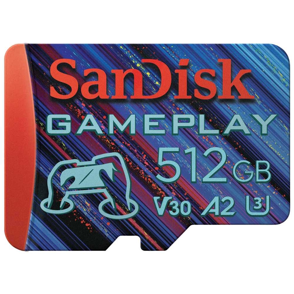 เมมโมรี่การ์ด SanDisk MicroSDXC 512GB C10 Gameplay (SDSQXAV-512G-GN6XN)