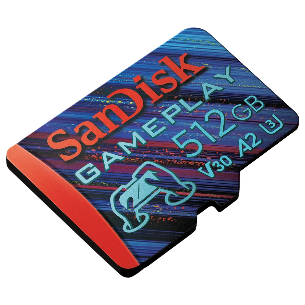 เมมโมรี่การ์ด SanDisk MicroSDXC 512GB C10 Gameplay (SDSQXAV-512G-GN6XN)