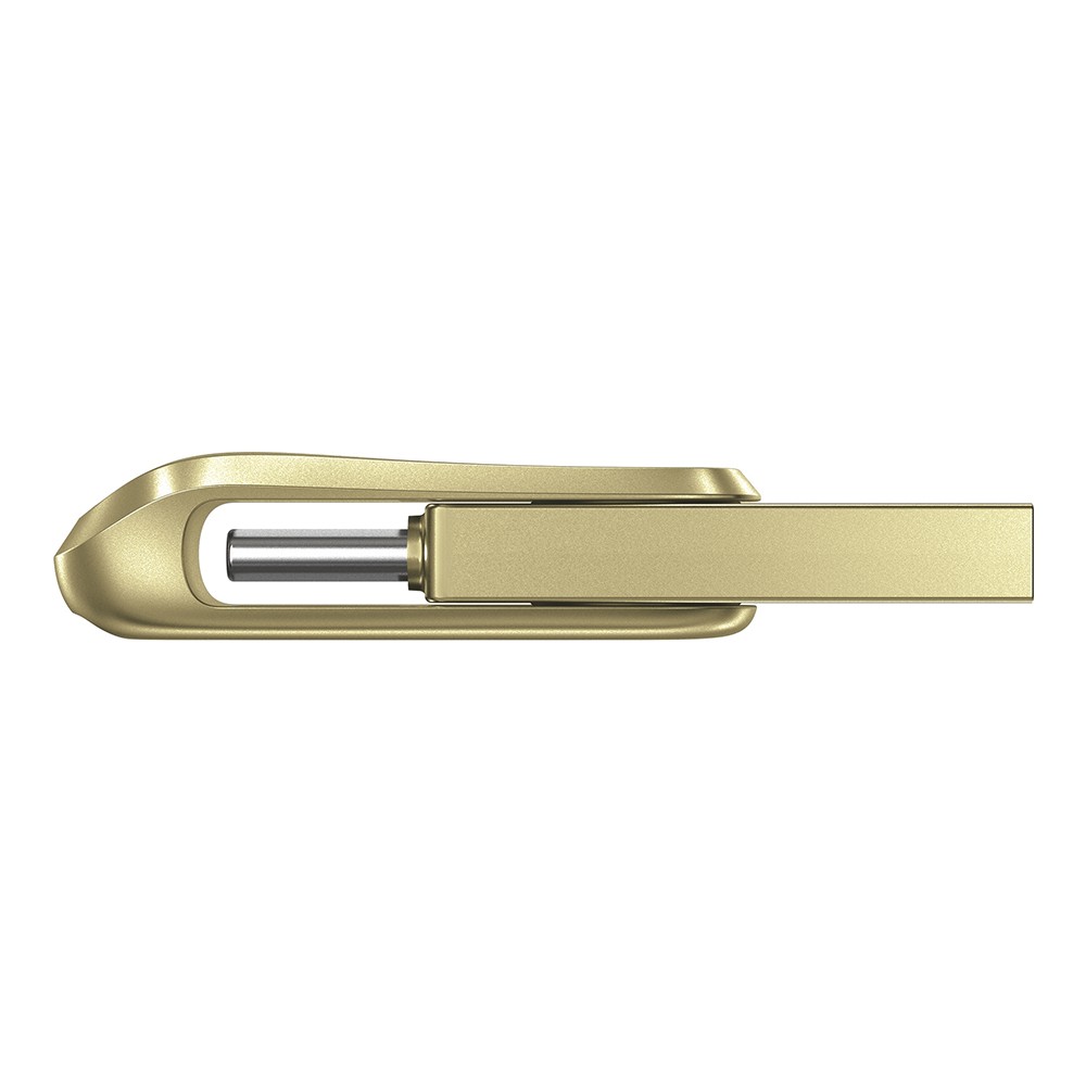 แฟลชไดร์ฟ SanDisk Ultra Dual Drive Luxe USB Type-C 512GB Gold (SDDDC4-512G-G46GD)