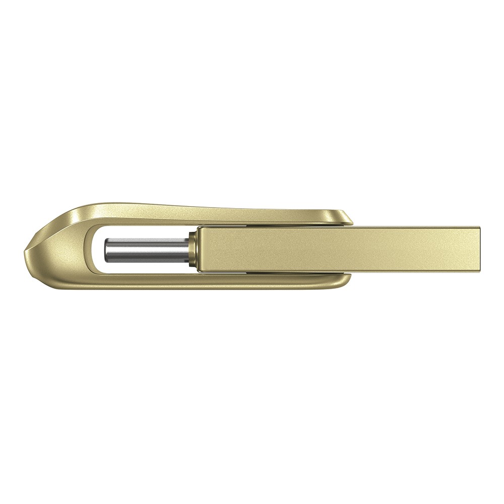 แฟลชไดร์ฟ SanDisk Ultra Dual Drive Luxe USB Type-C 256GB Gold (SDDDC4-256G-G46GD)