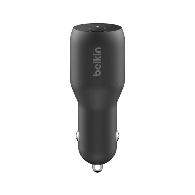 ที่ชาร์จแบตในรถ Belkin 2 USB-C 36W Black