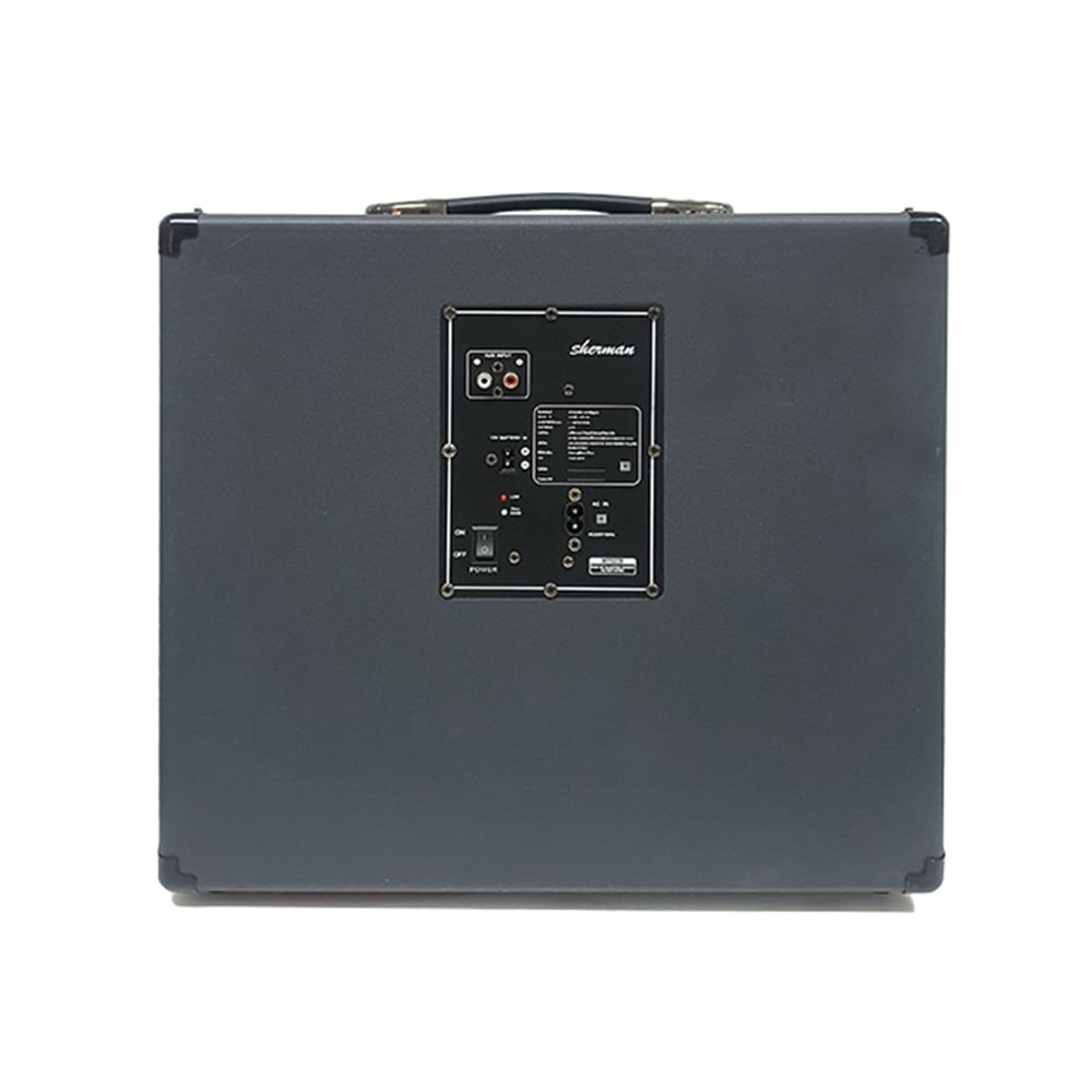 ลำโพงบลูทูธ Sherman Amplifier + Wireless Mic APS-105 Black