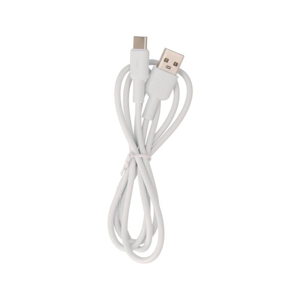 อะแดปเตอร์พร้อมสายชาร์จ QPLUS Wall USB Charger 2 USB-A (2.4A) + USB-A to USB-C Cable 1M. White (TG07) (TISI)