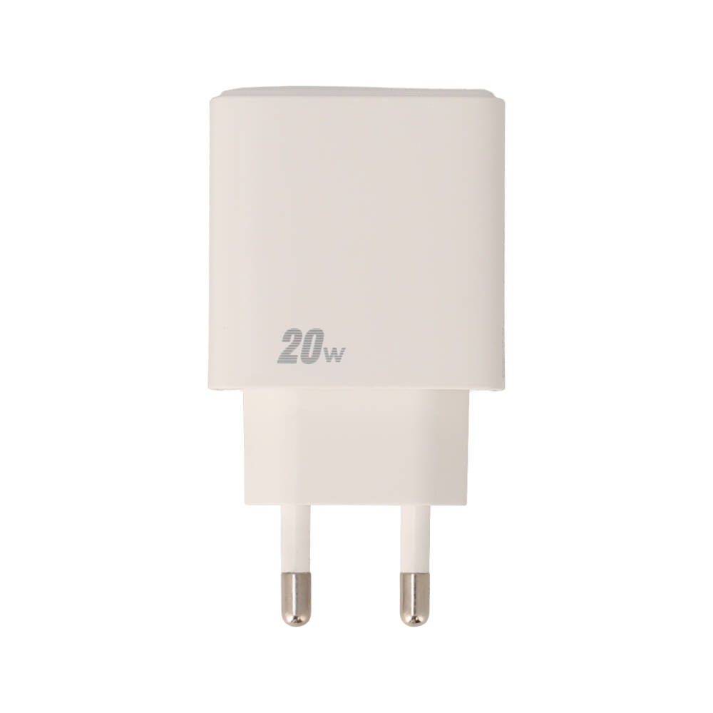 อะแดปเตอร์ TECHPRO Wall USB Charger 1 USB-A (QC3.0) / 1 USB-C (PD20W) White (TP-WC04) (TISI)