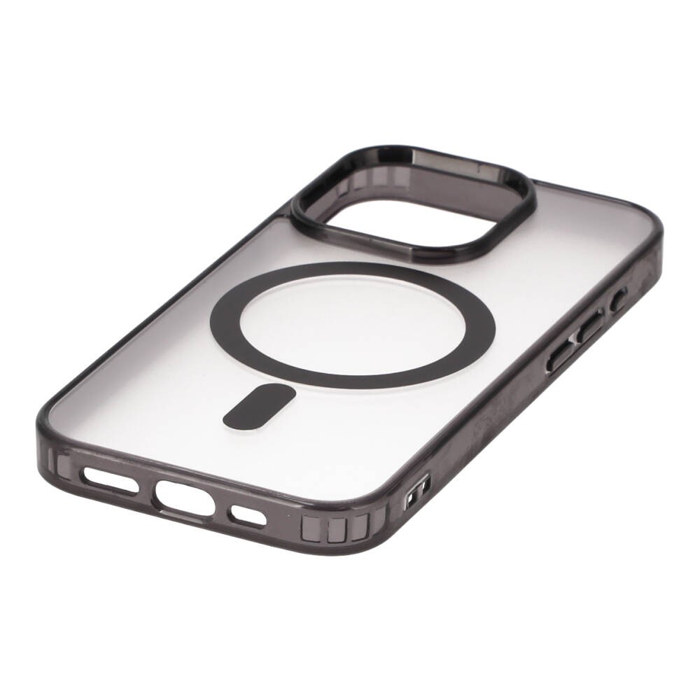 เคส TECHPRO iPhone 15 Pro with Magnetic Black Shading bumper