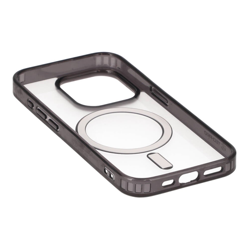 เคส TECHPRO iPhone 15 Pro with Magnetic Black Shading bumper