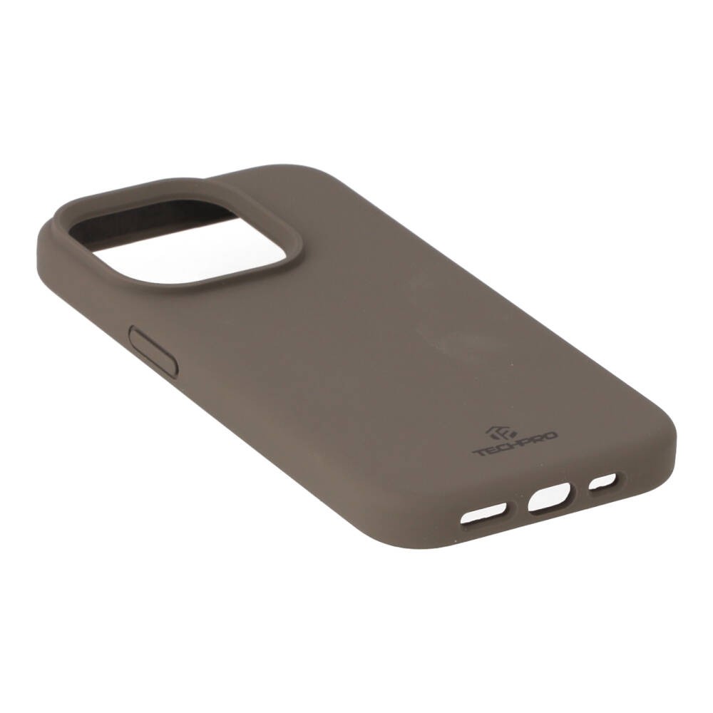 เคส TECHPRO iPhone 15 Pro Silicone with Magsafe Coffee Brown | Studio7 ...