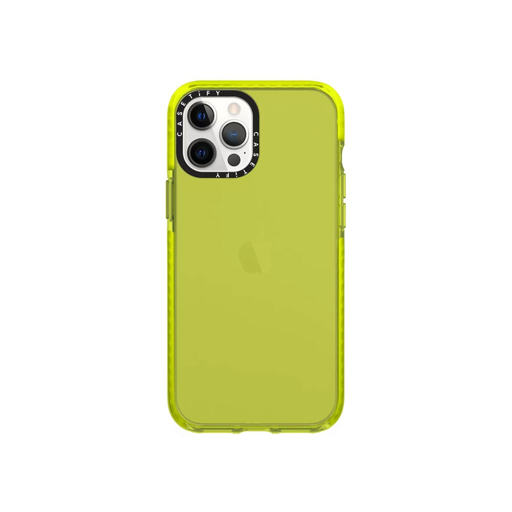 CASETiFY เคส iPhone 12/12 Pro Impact Neon Yellow