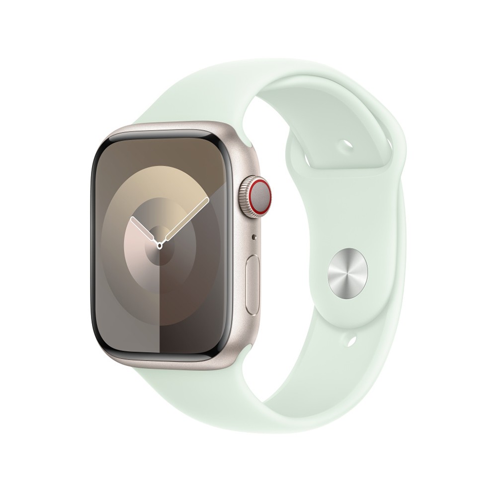 Apple Watch 45mm Soft Mint Sport Band - M/L