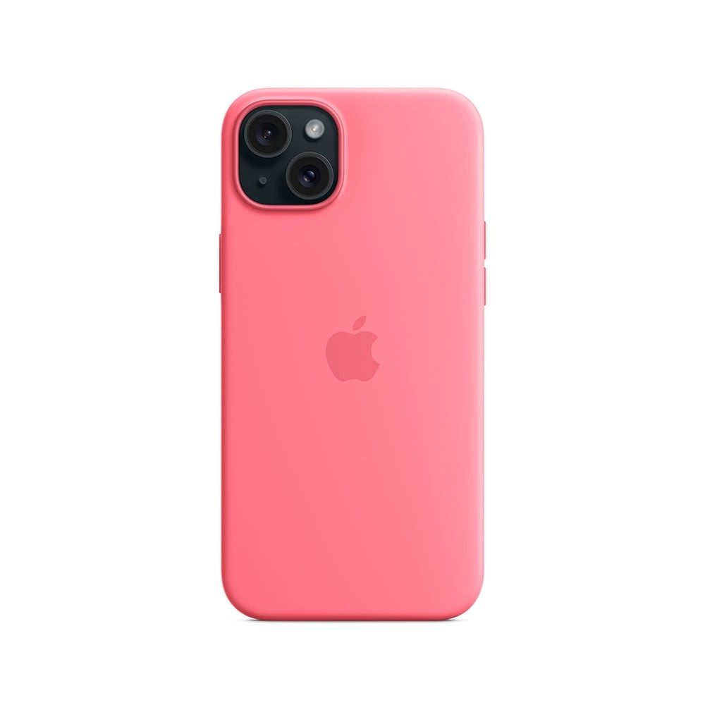 Apple iPhone 15 Silicone Case with MagSafe - Pink