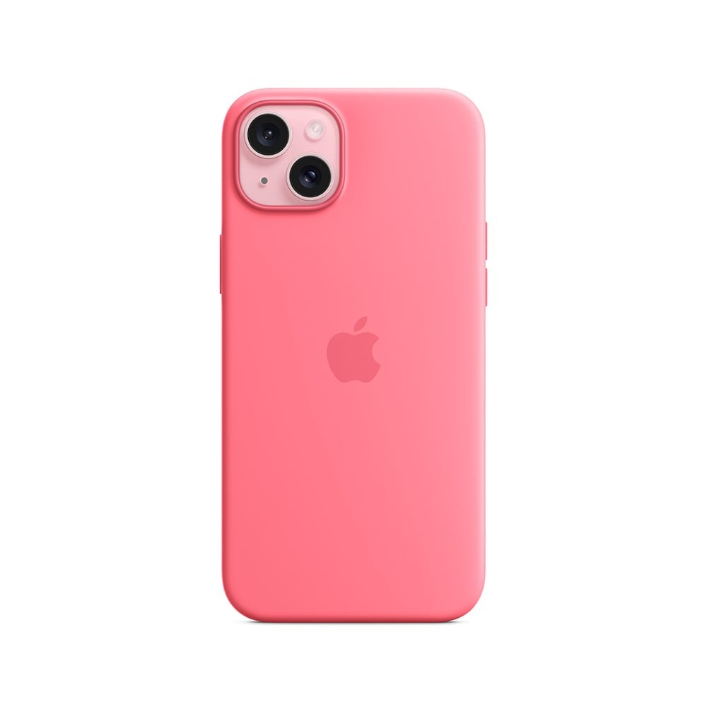 Apple iPhone 15 Silicone Case with MagSafe - Pink