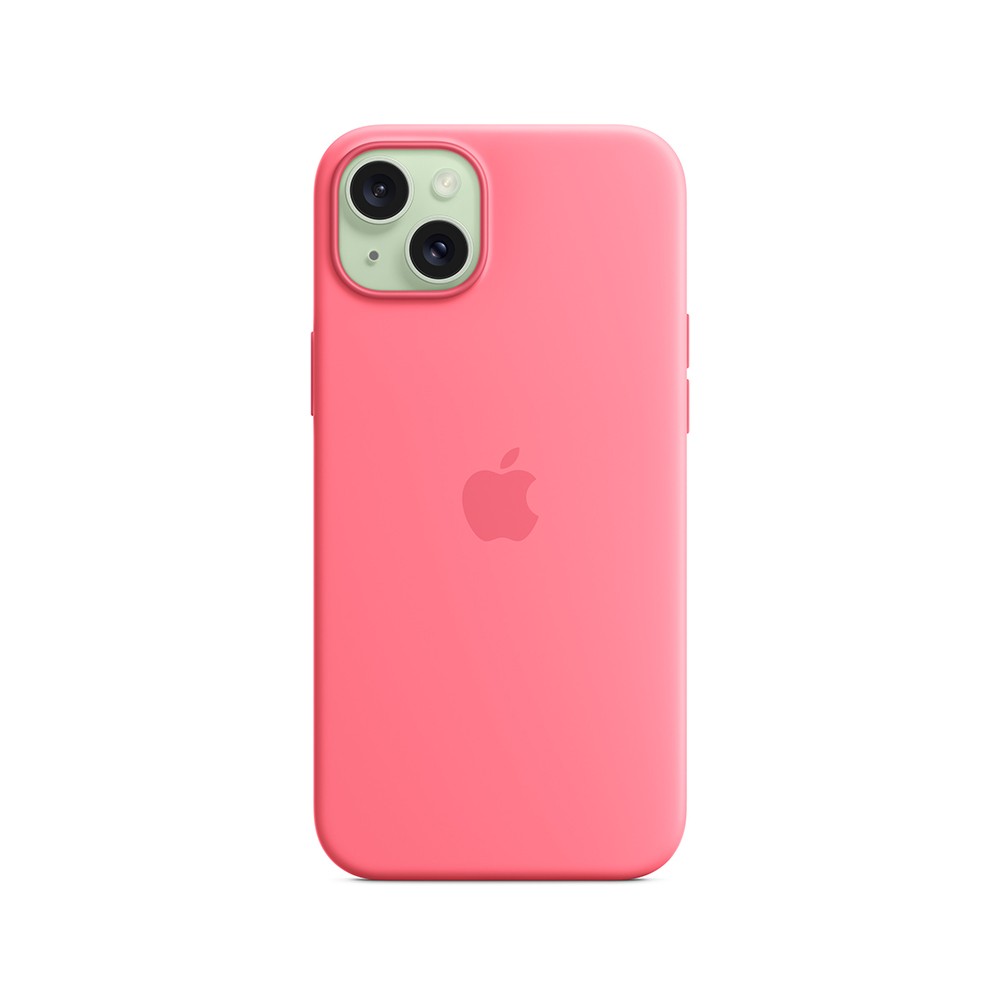 Apple iPhone 15 Silicone Case with MagSafe - Pink