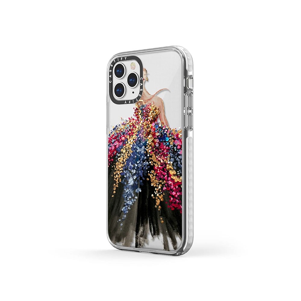 CASETiFY เคส iPhone 12/12 Pro Frost Impact Collection Blooming Gown