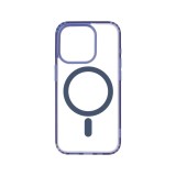 เคส TECHPRO iPhone 15 Pro with Magnetic Black Shading Blue bumper