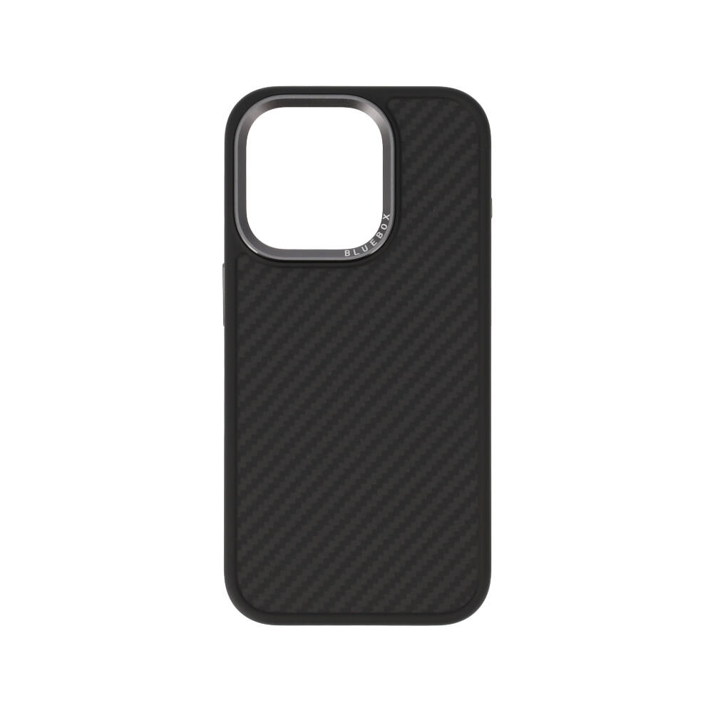 เคส Blue Box iPhone 15 Pro with Magsafe Kevlar Black bumper