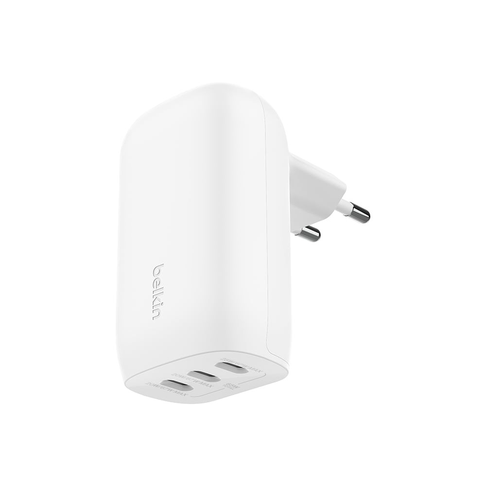 อะแดปเตอร์ Belkin Wall USB Charger 3 USB-C White