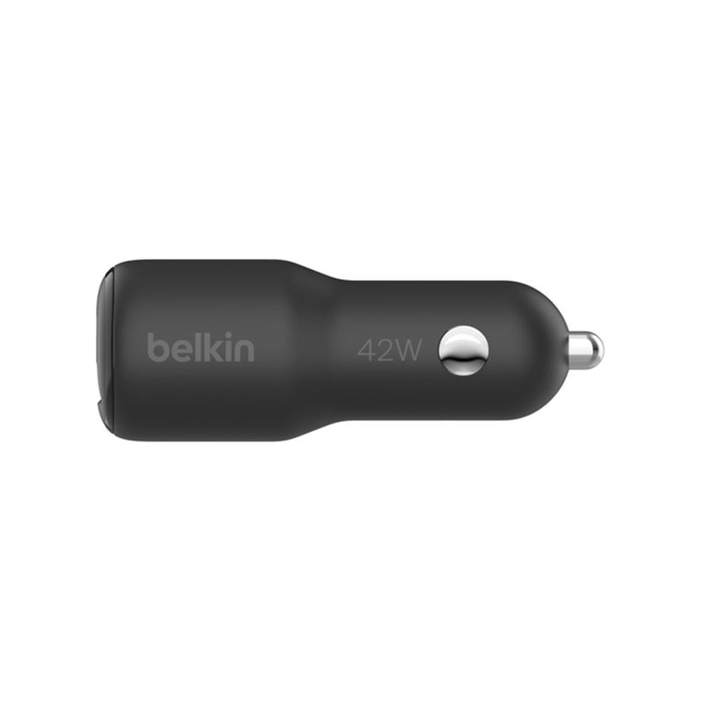 ที่ชาร์จแบตในรถ Belkin Car Charger 1 USB-A / USB-C Black