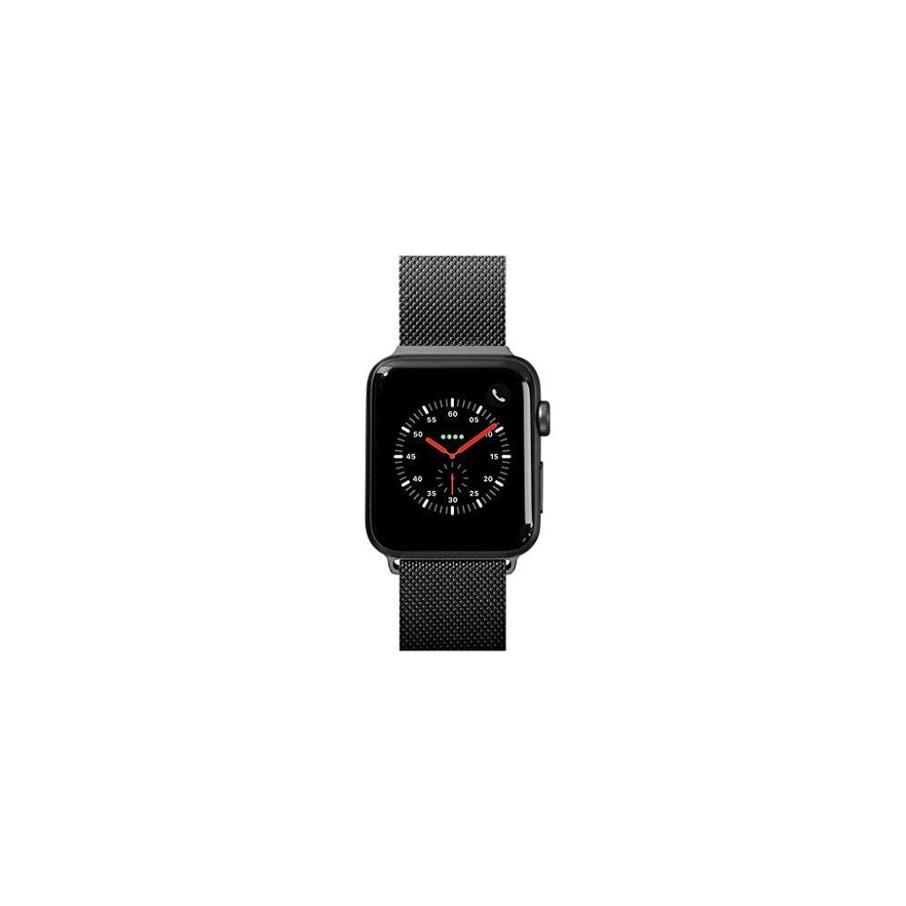 LAUT สาย Apple Watch Strap Series 6,7,8,9,10,11Ultra (44/45/49 mm) Steel Loop Black