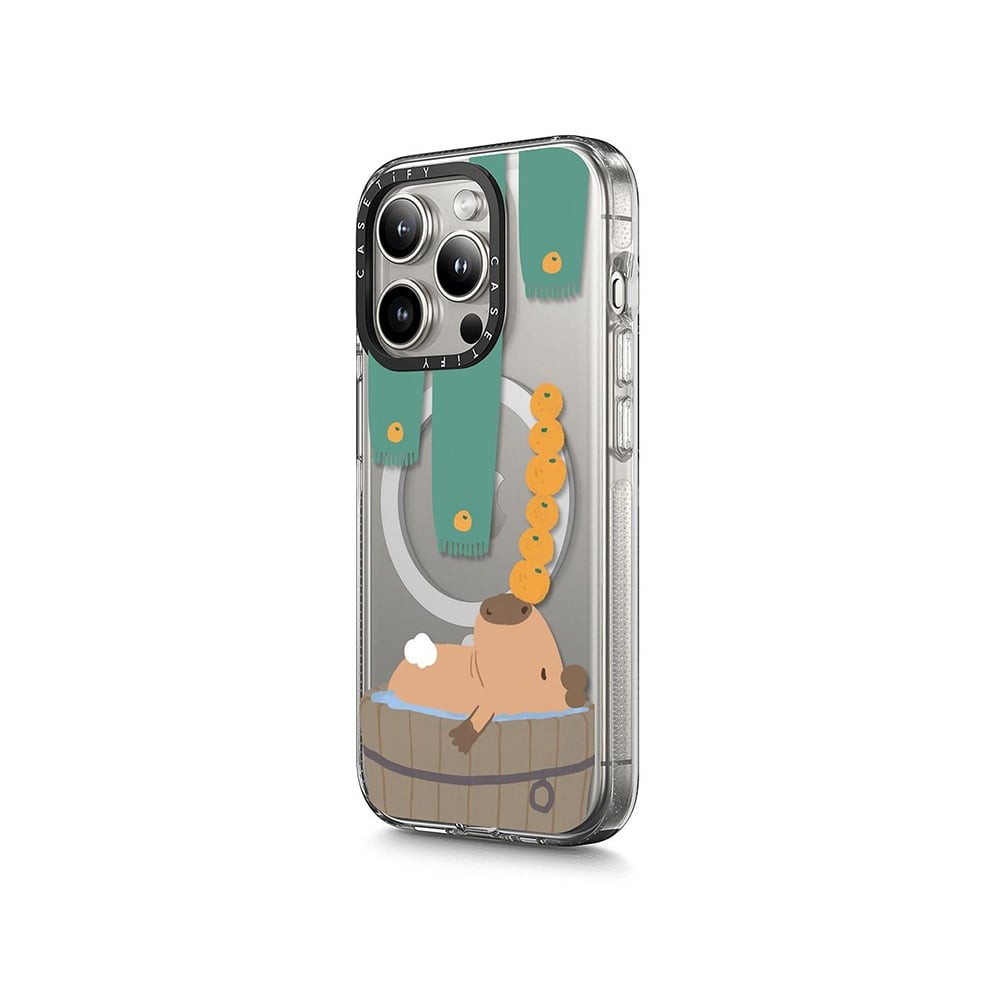 เคส Casetify iPhone 15Pro Max Magsafe - BathingCapybara
