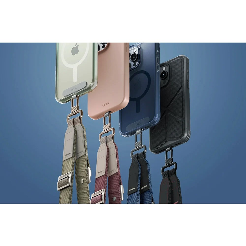สายคล้องมือถือ Uniq Lanyard Hand Strap Phone Vista 2-in-1 Deep Navy