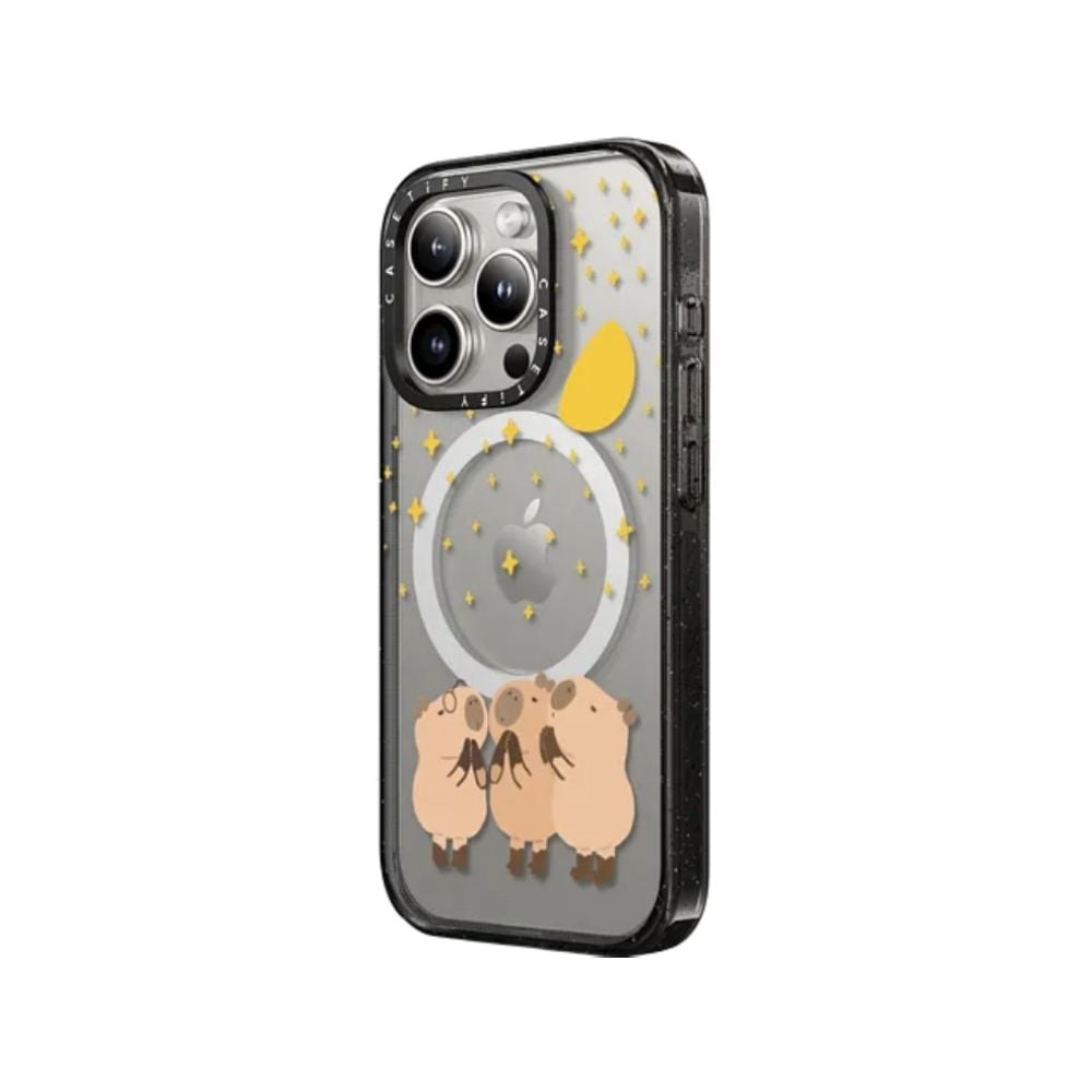 เคส Casetify iPhone 15 Pro Max Re/CASETiFY Impact with Magsafe Wishing Capybara