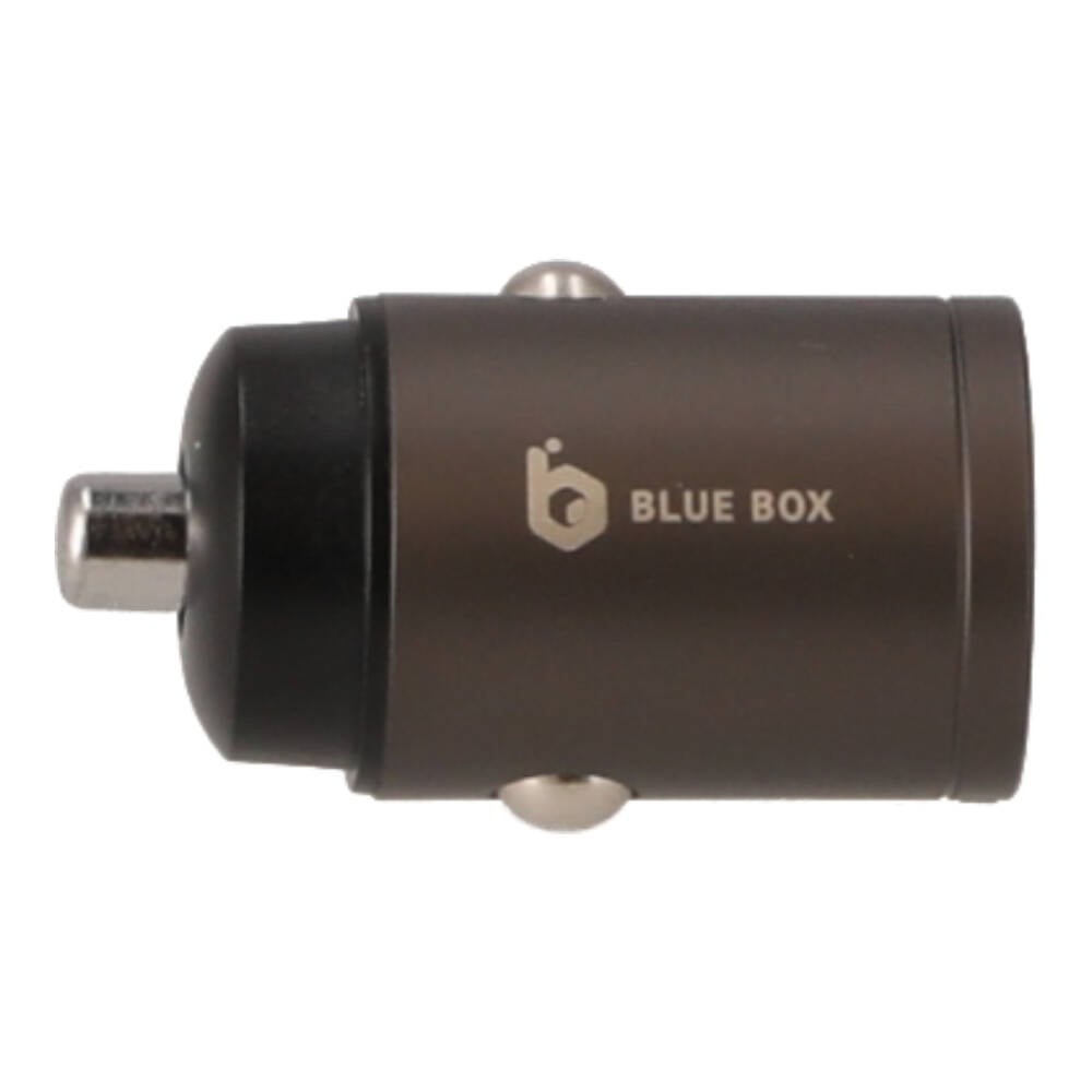 ที่ชาร์จแบตในรถ Blue Box Car Charger 2 USB-C (PD45W) Titanium (BB-CC04)