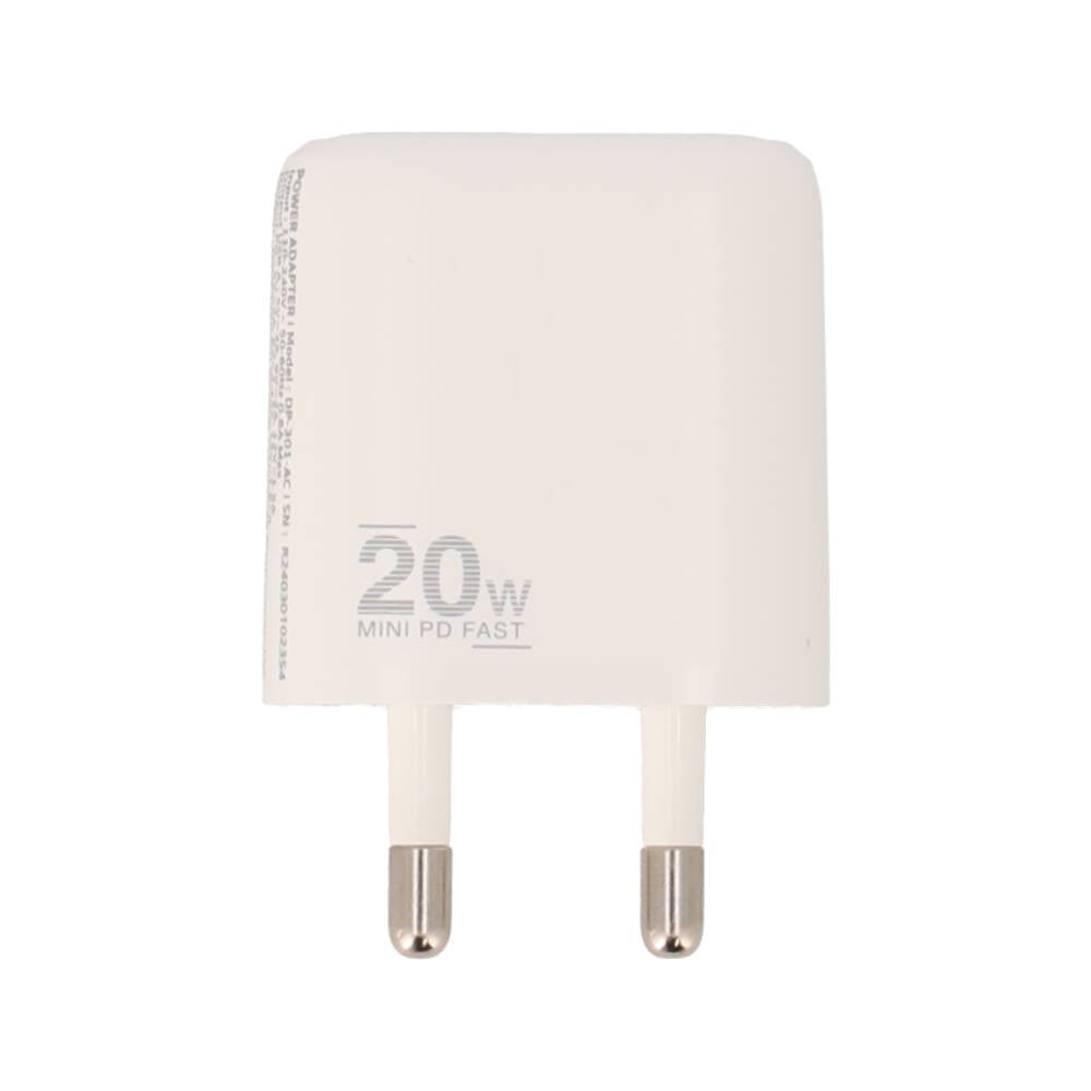 อะแดปเตอร์ Blue Box Wall USB Charger 1 USB-A / 1 USB-C (PD20W) White (BB-WC02) (TISI)