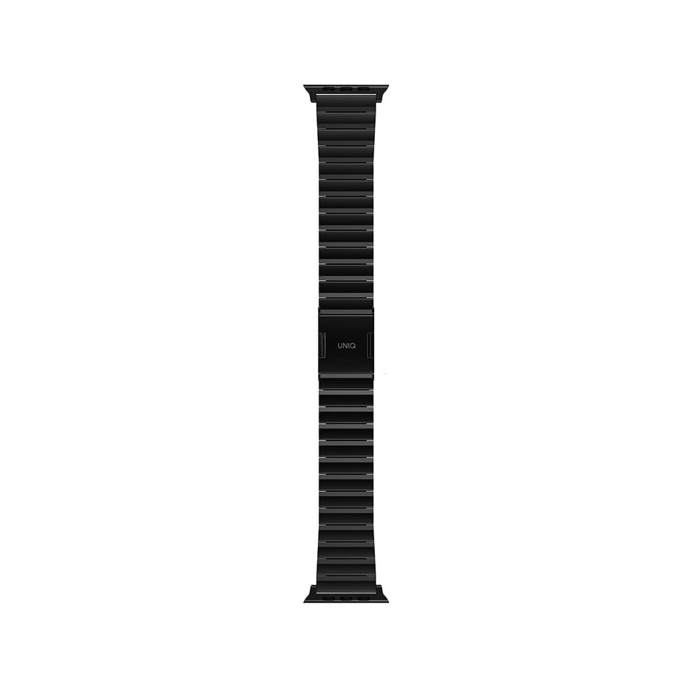 Uniq สาย Apple Watch Strap Series 6,7,8,9,10,Ultra (44/45/46/49 mm) STROVA STEEL Black