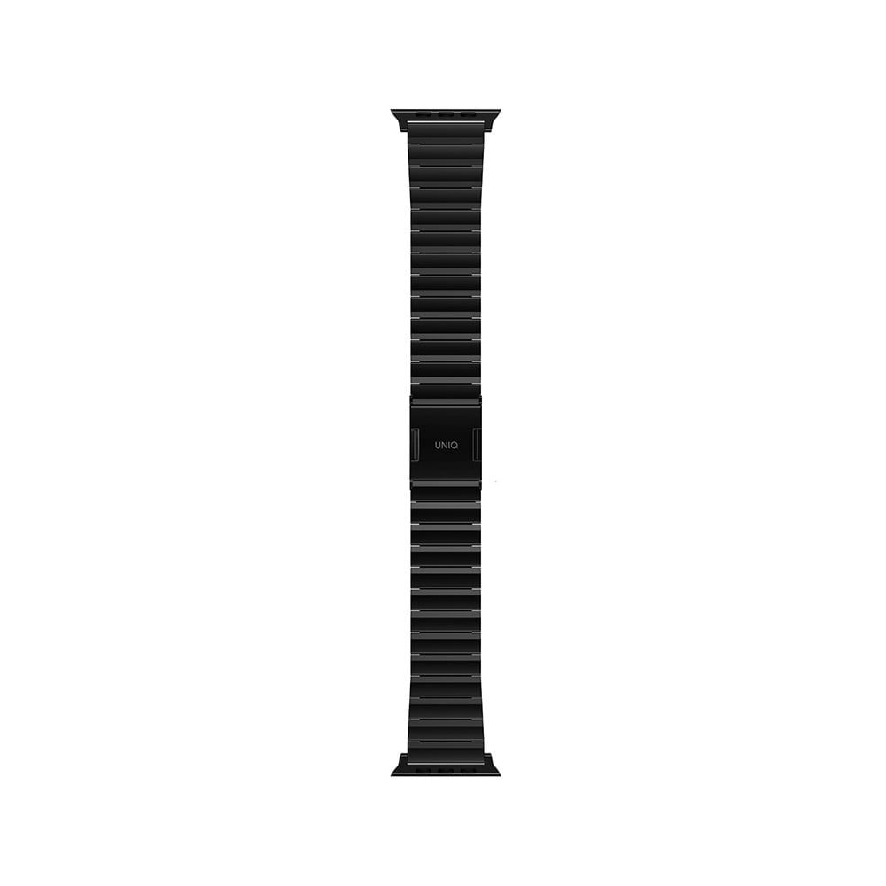 Uniq สาย Apple Watch Strap Series 6,7,8,9,10,Ultra (44/45/46/49 mm) STROVA STEEL Black