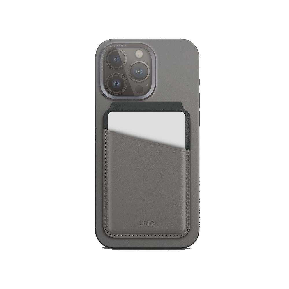 Uniq ซองใส่บัตร Lyden Ds Rfid-Blocking สี Charcoal
