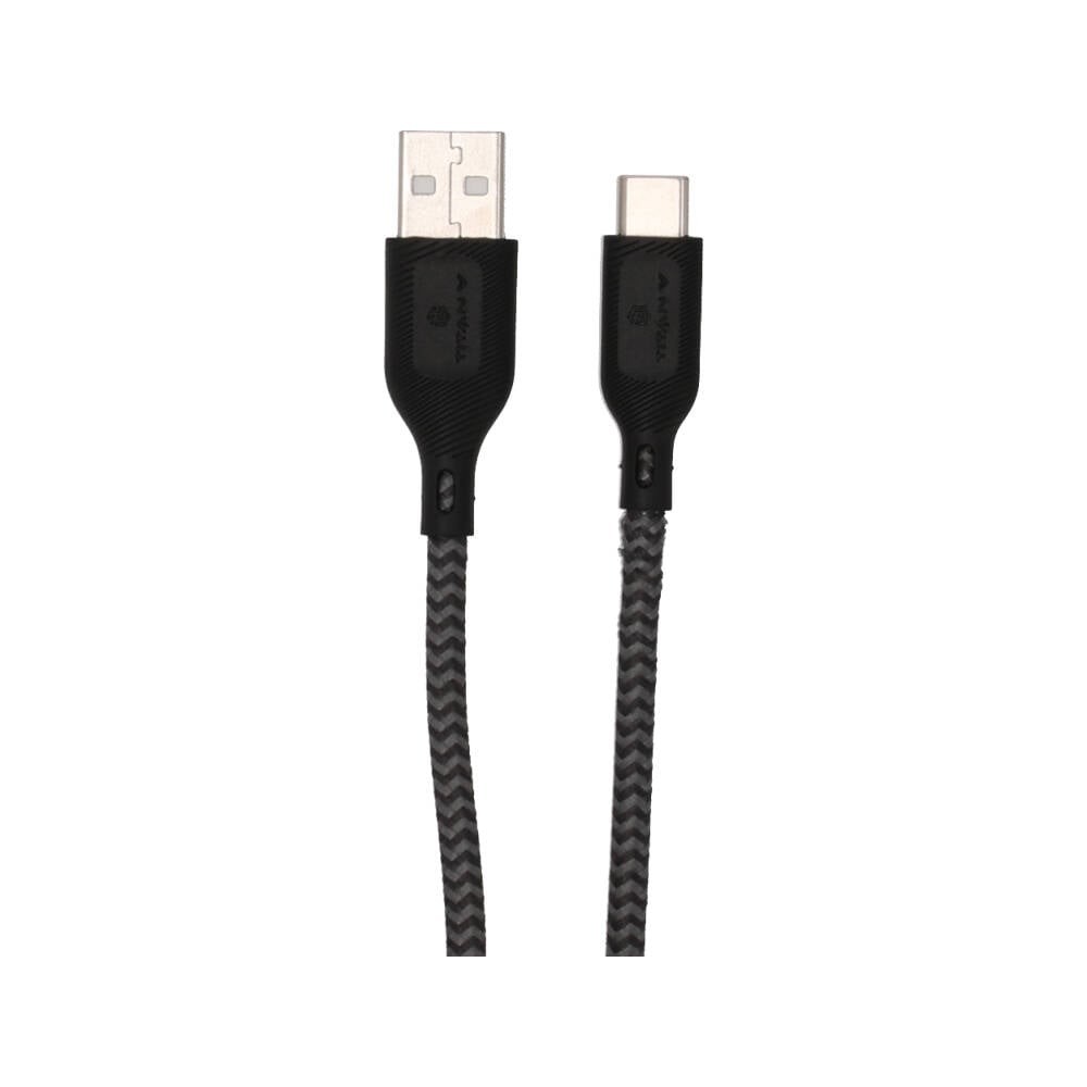 สายชาร์จ TITANV USB-A to USB-C Cable Nylon Charrger & DATA SYNC 1.5M Black (TI-C07)