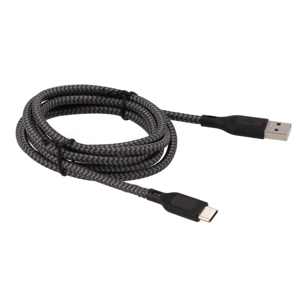 สายชาร์จ TITANV USB-A to USB-C Cable Nylon Charrger & DATA SYNC 1.5M Black (TI-C07)