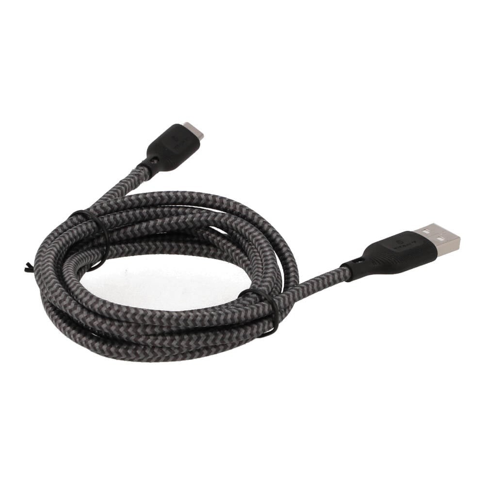 สายชาร์จ TITANV USB-A to USB-C Cable Nylon Charrger & DATA SYNC 1.5M Black (TI-C07)