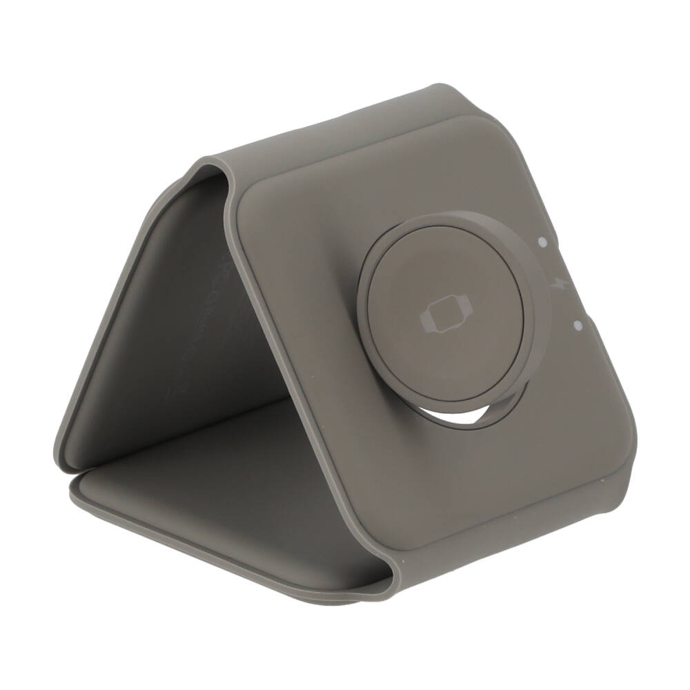 ที่ชาร์จไร้สาย TITANV 3-in-1 Wireless Charger Foldable Magnetic Pad 15W Grey