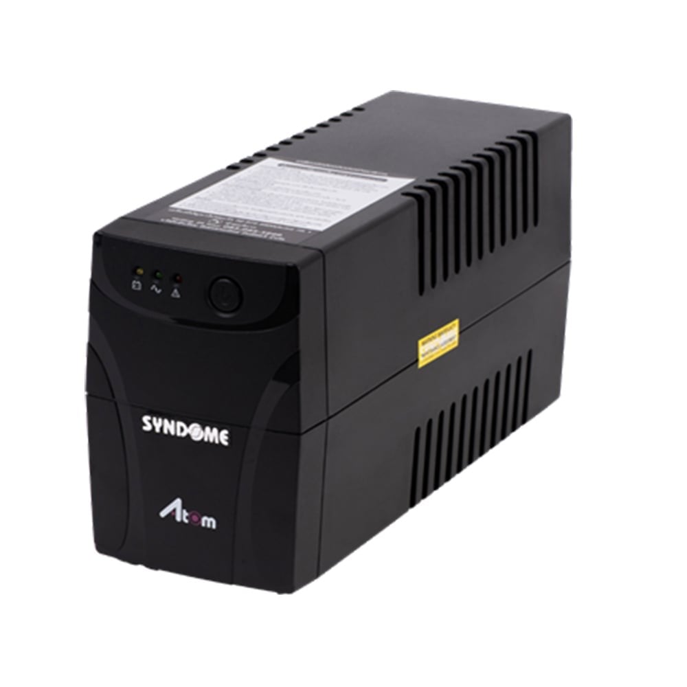 เครื่องสำรองไฟ SYNDOME UPS ATOM-800I-LED (800VA/480W)