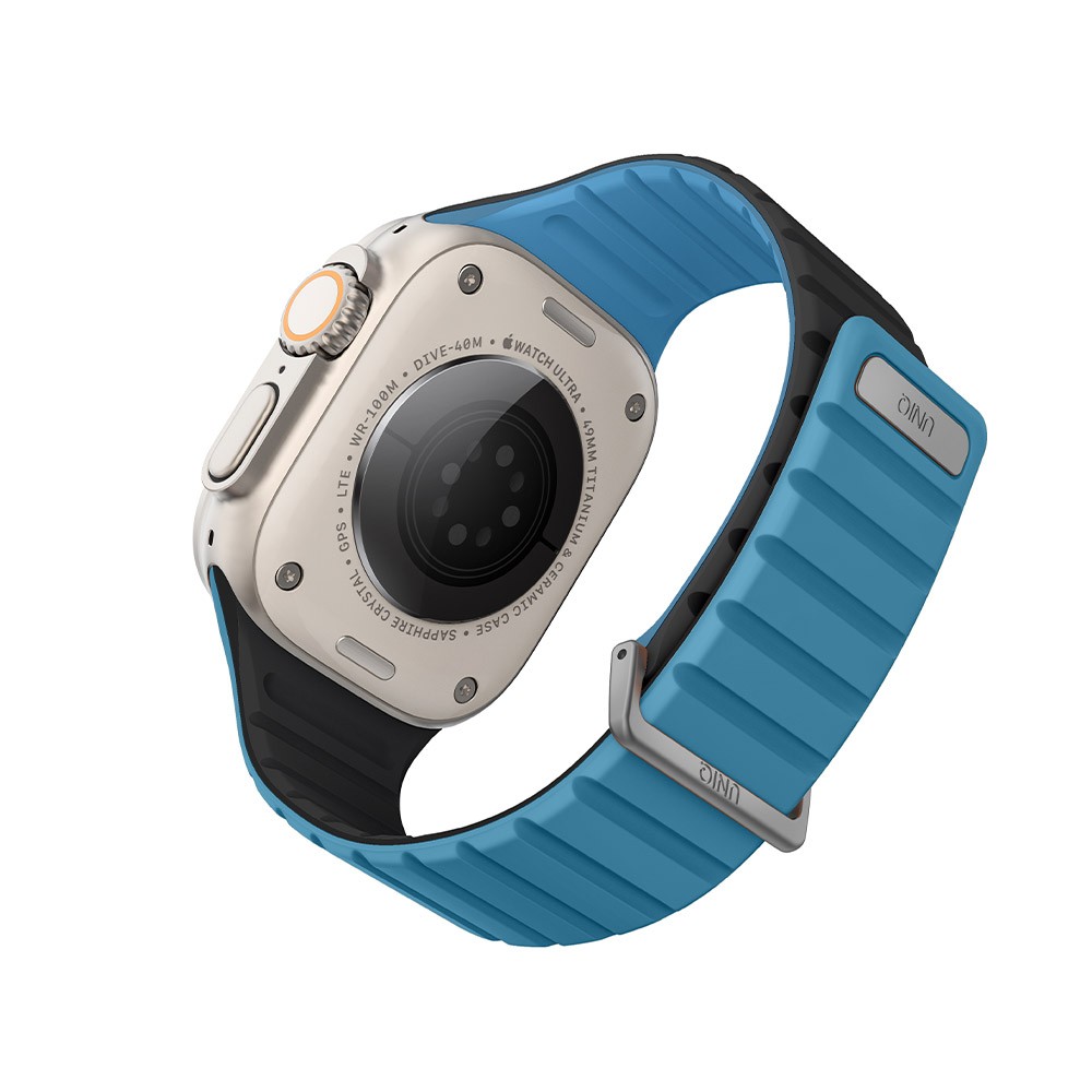 Uniq สาย Apple Watch Strap Series 6,7,8,9,10,11,Ultra (42/44/45/46/49 mm) Revix Evo Pacf Blue/Black