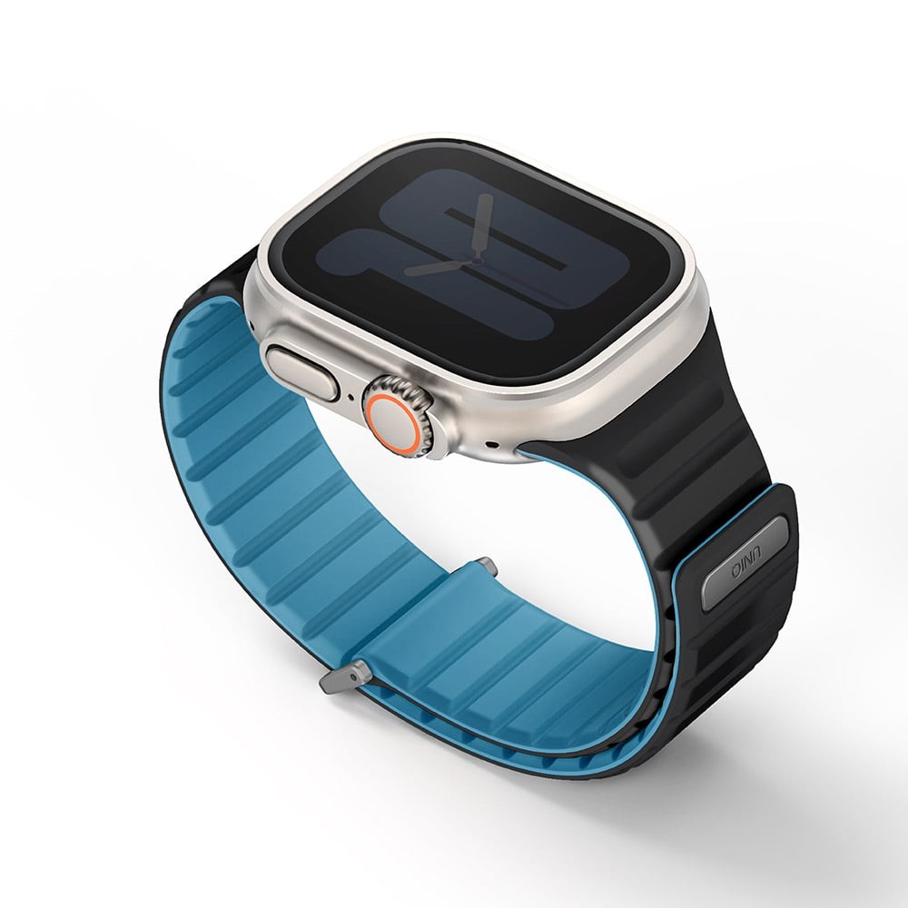 Uniq สาย Apple Watch Strap Series 6,7,8,9,10,11,Ultra (42/44/45/46/49 mm) Revix Evo Pacf Blue/Black