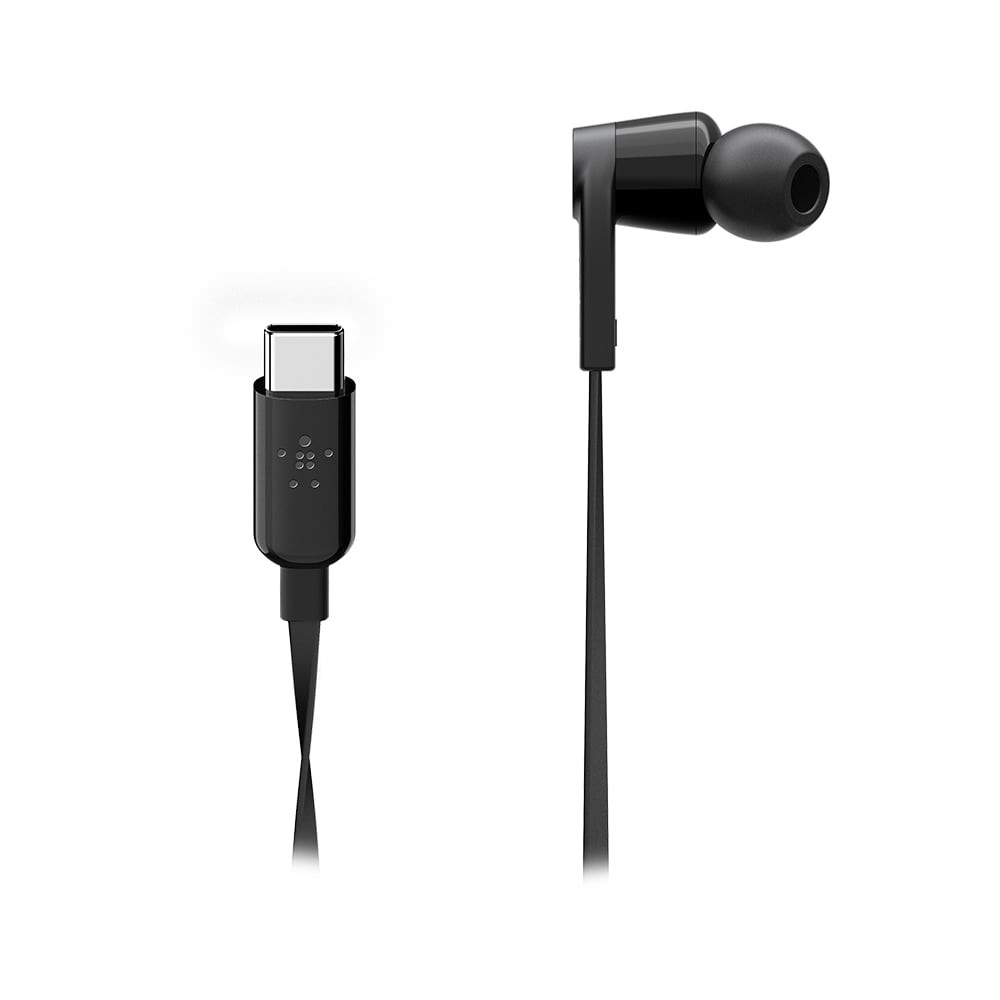 หูฟัง Belkin Soundform In-Ear with Mic. USB-C Black