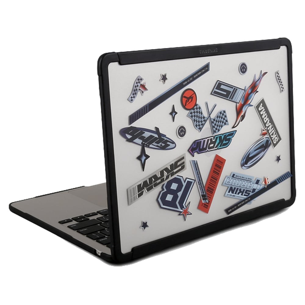 เคส Skinarma MacBook Air 13" M4/M3/M2 Henko Frost/Black Frame