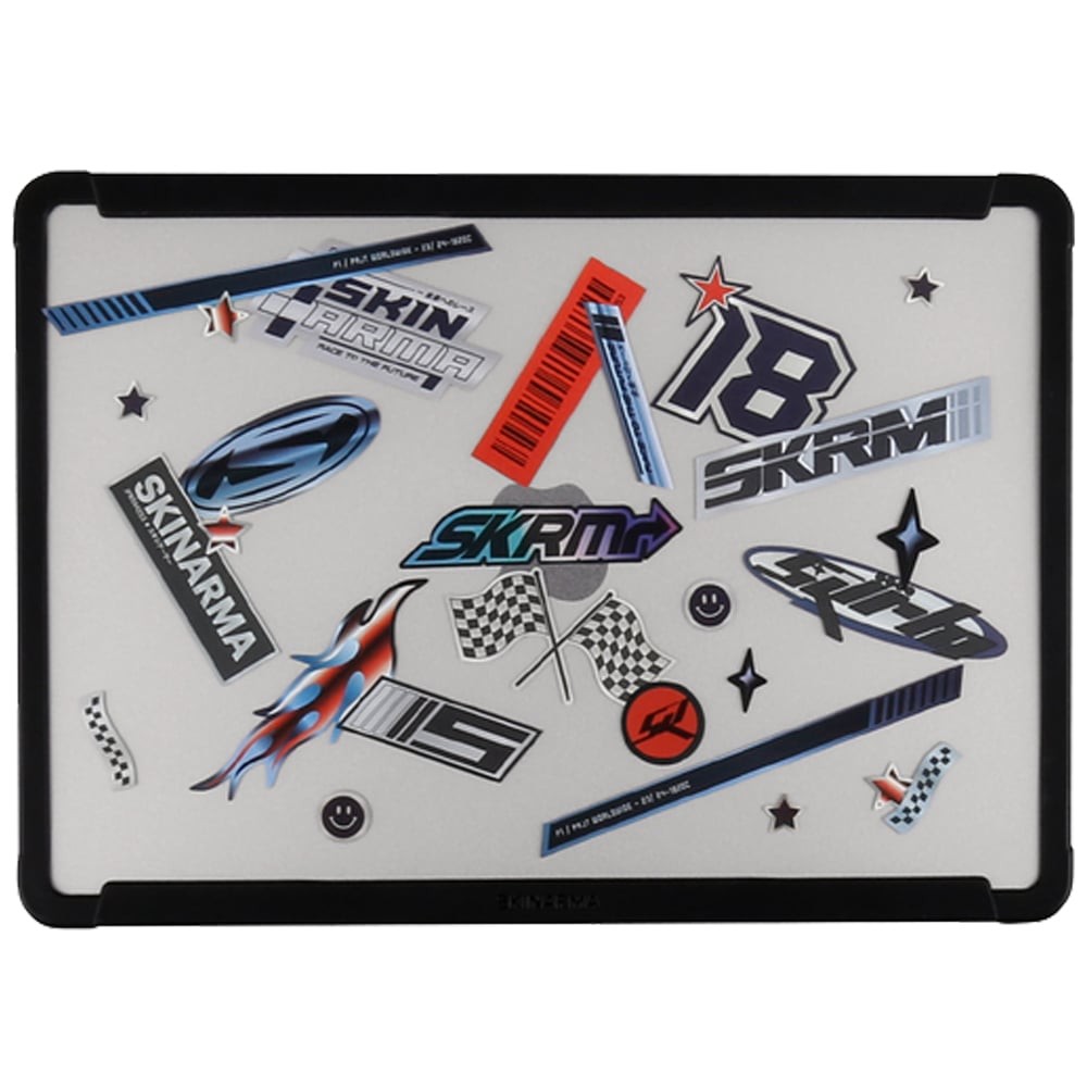 เคส Skinarma MacBook Air 13" M4/M3/M2 Henko Frost/Black Frame