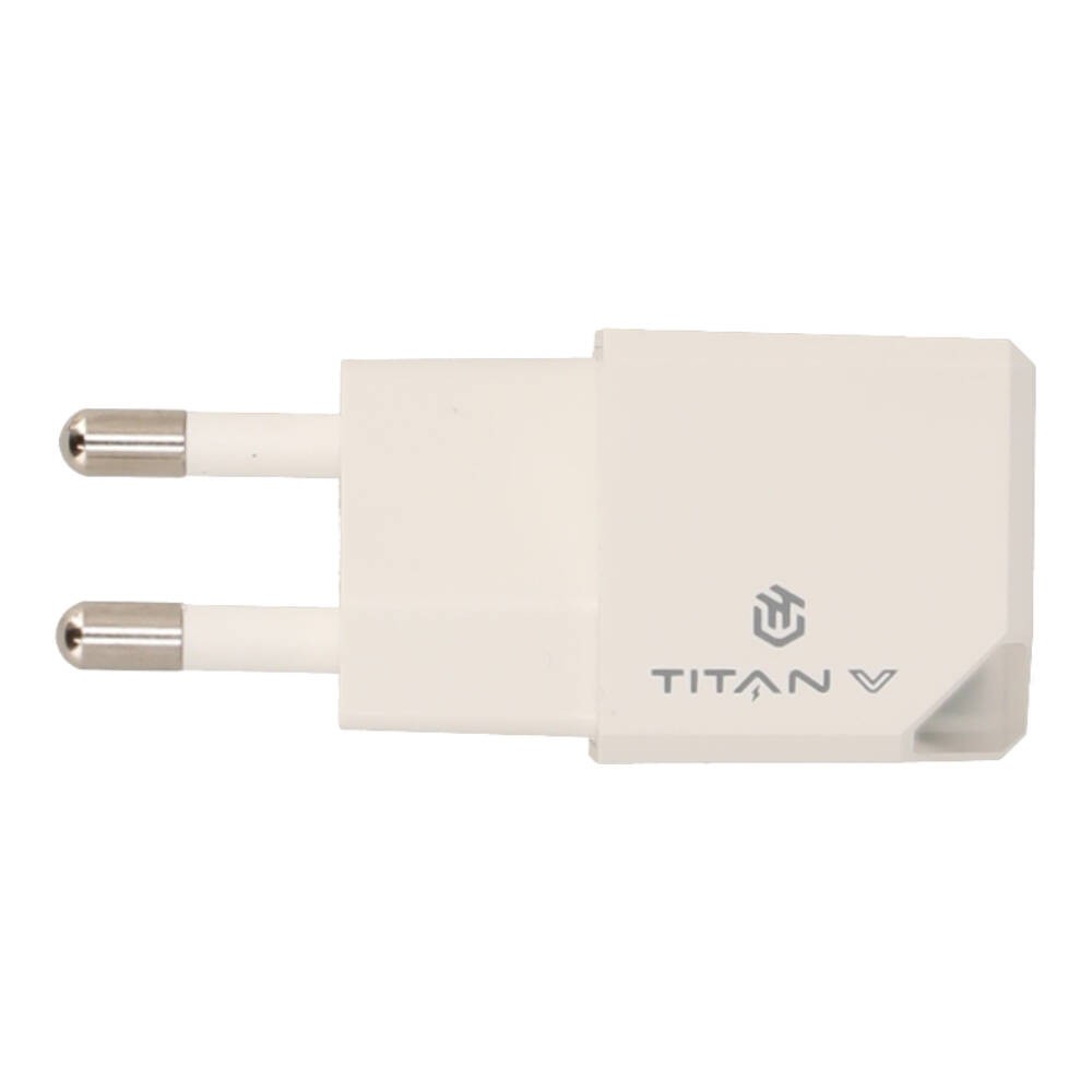 อะแดปเตอร์ TITANV Wall Charger 1 USB-C 33W White (TISI)