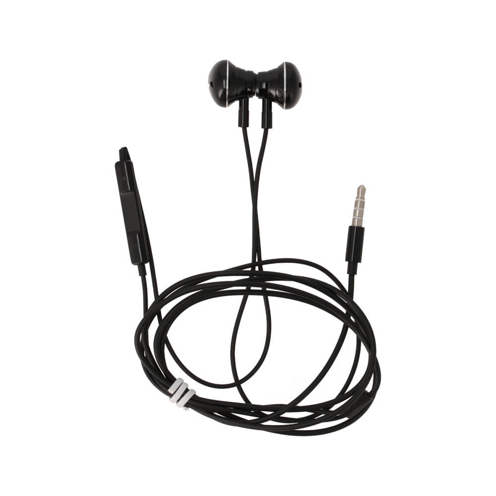 หูฟัง TECHPRO Magnet Earbud with Mic. 3.5mm Black