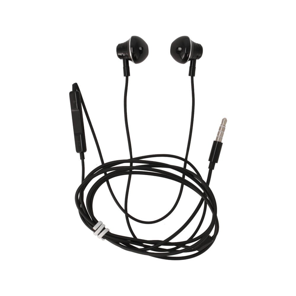หูฟัง TECHPRO Magnet Earbud with Mic. 3.5mm Black