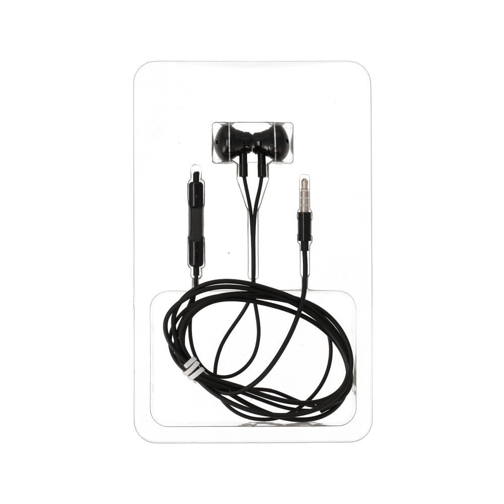 หูฟัง TECHPRO Magnet Earbud with Mic. 3.5mm Black