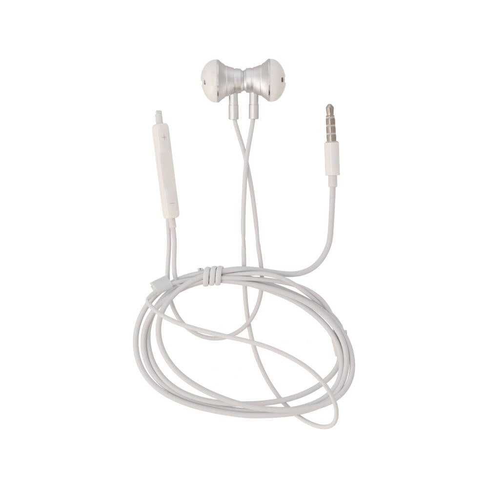 หูฟัง TECHPRO Magnet Earbud with Mic. 3.5mm White