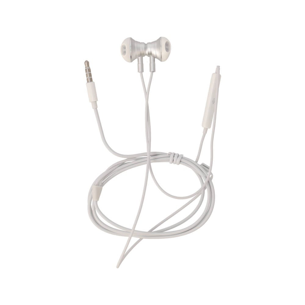 หูฟัง TECHPRO Magnet Earbud with Mic. 3.5mm White