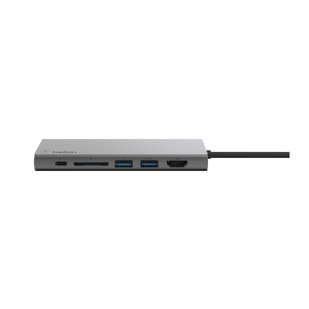 Belkin 9 in 1 USB-C Hub (F4U092btSGY) Gray