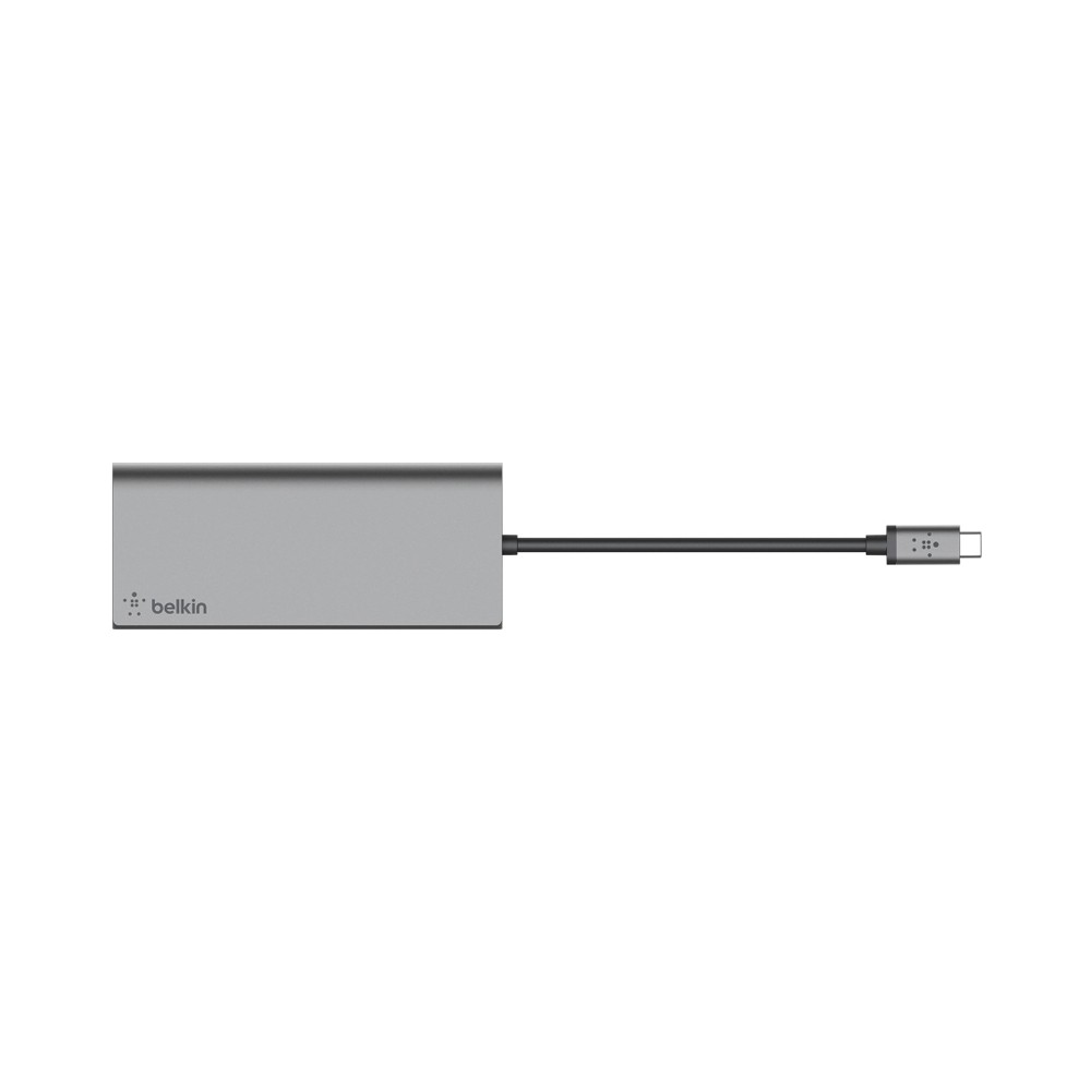 Belkin 9 in 1 USB-C Hub (F4U092btSGY) Gray