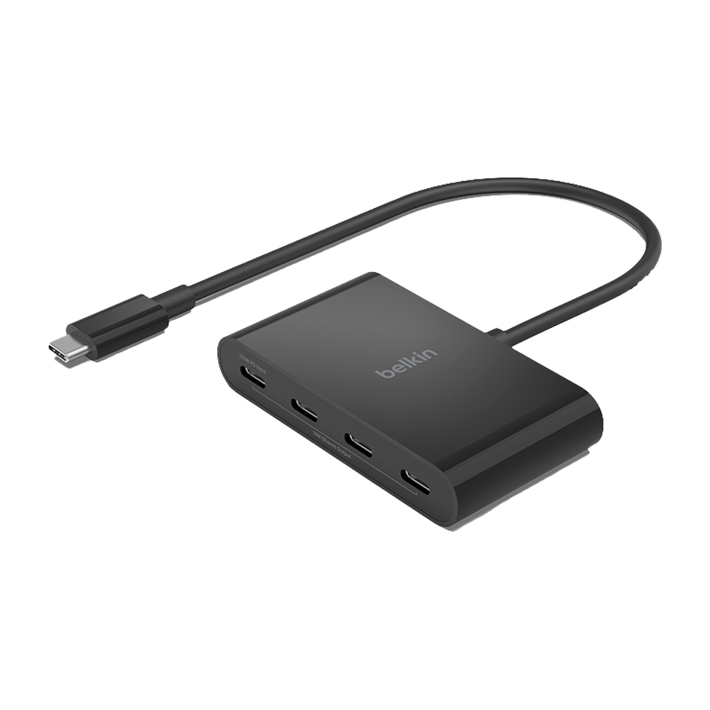 Belkin Connect 4-Port USB-C Hub (AVC018btBK) Black